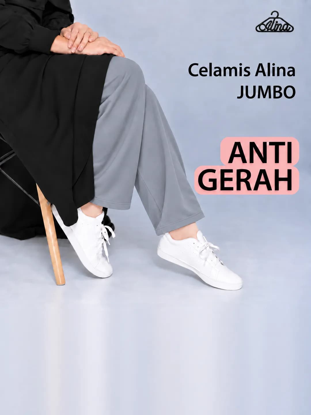 CELAMIS REGULAR JUMBO warna Abu²