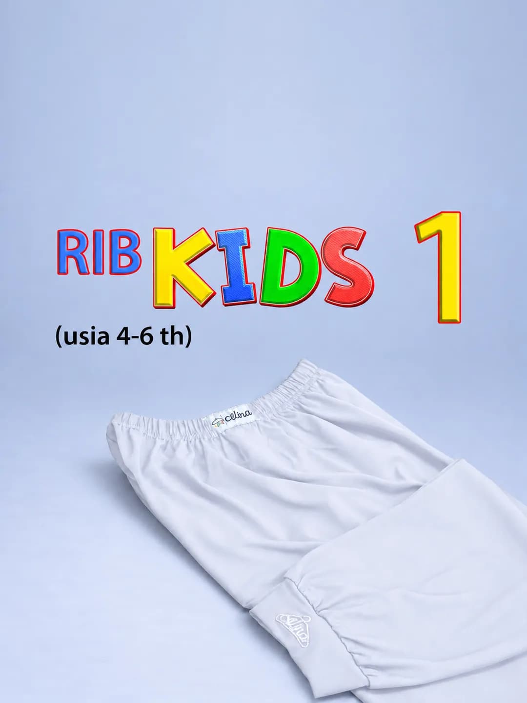 CELAMIS KIDS RIB KIDS 1 warna Putih